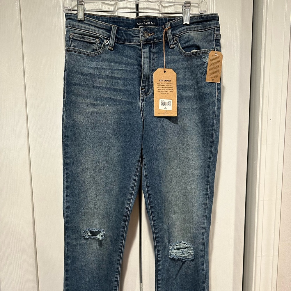 Lucky brand Ava mid rise skinny jeans BNWT